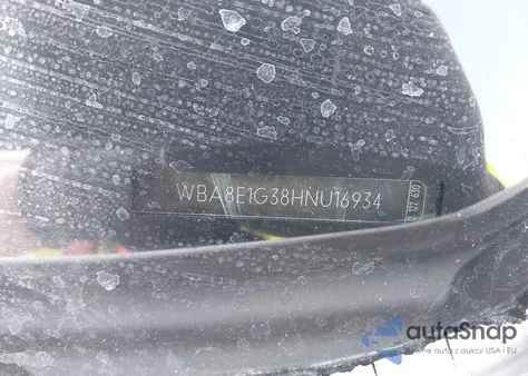 2017 BMW 320I from USA, damaged, VIN WBA8E1G38HNU16934